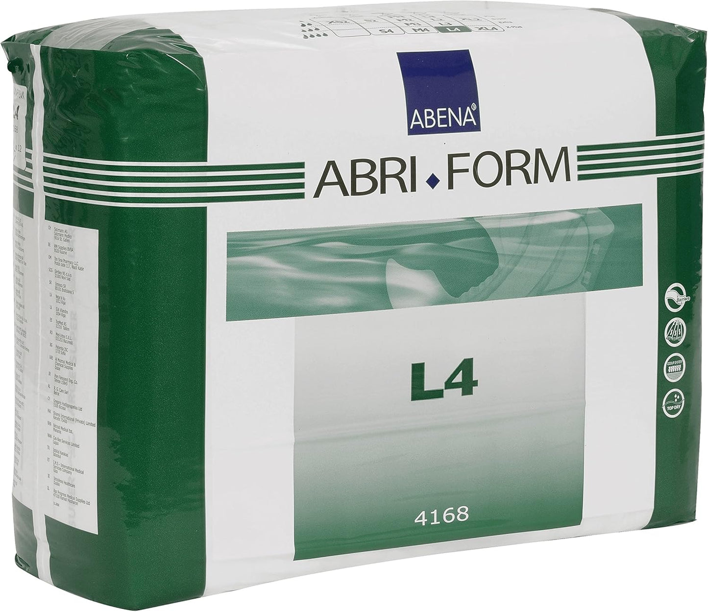 Abena Abri-Form Comfort Plastic-Backed Briefs for Optimal Fit