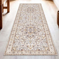 Washable Runner Rug 2.5x8 - Soft Non Slip Hallway Runner