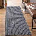3ft x 31ft Runner Rug with Rubber Backing - Non Slip Utility Runner