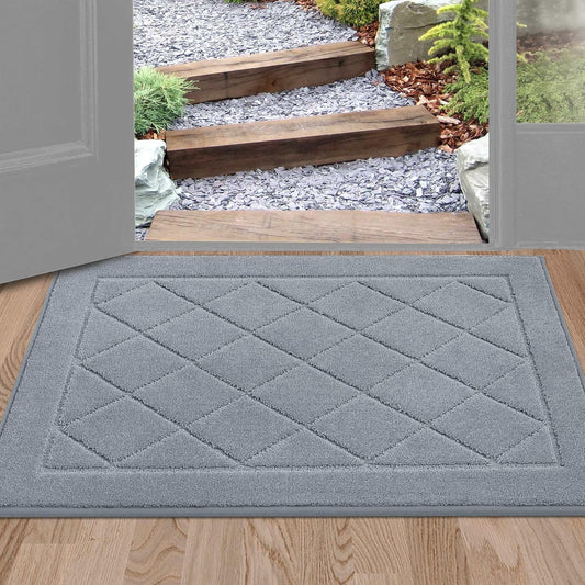 BEQHAUSE Dirt Trapper Door Mat for Muddy Wet Shoes & Paws