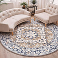 Lofus 8ft Area Rugs for Living Room, Vintage Boho Carpet
