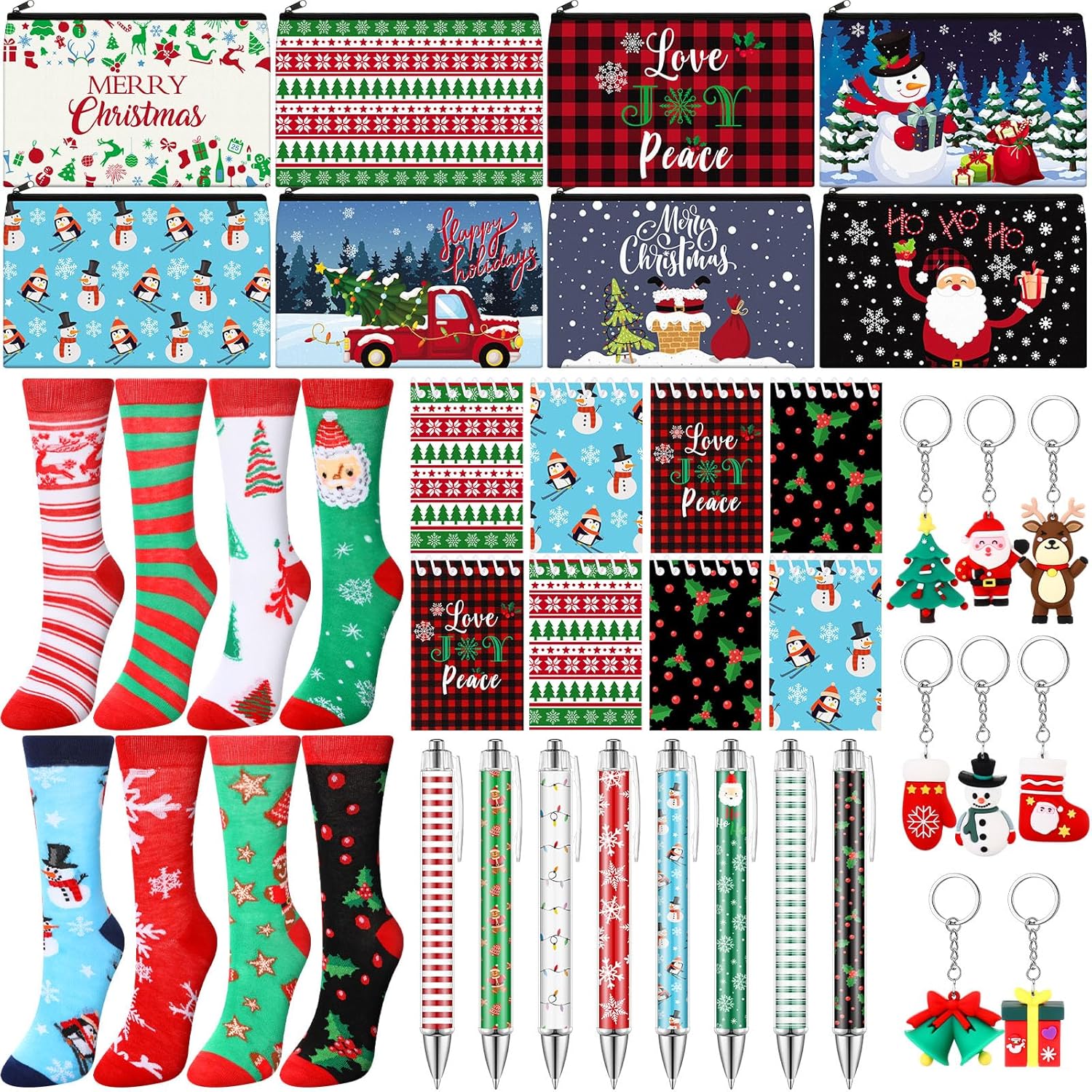 32 Pcs Christmas Gifts Set for Holiday Cheer and Fun