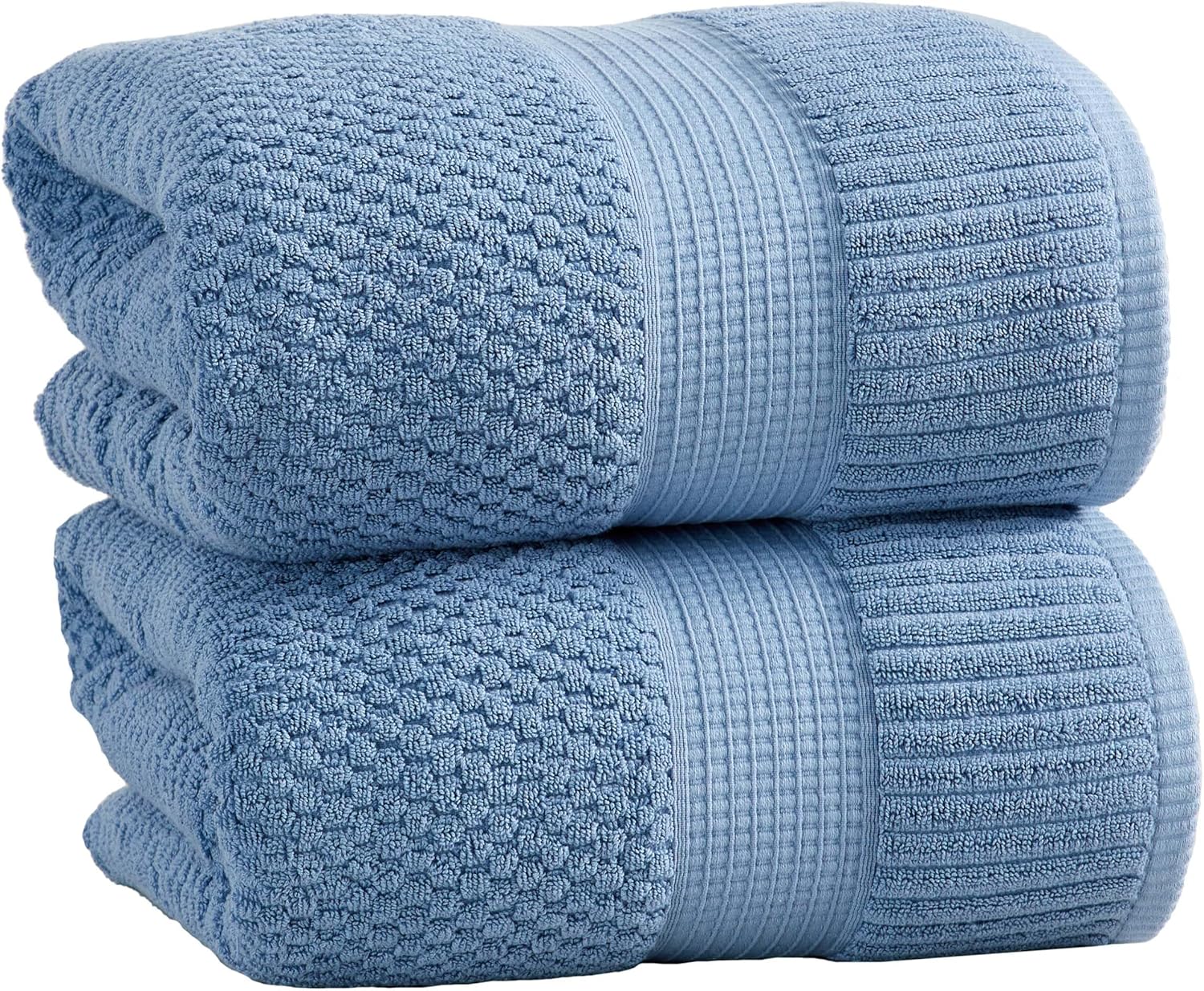NY Loft 100% Cotton Bath Sheet Towel Set - Oversized Comfort
