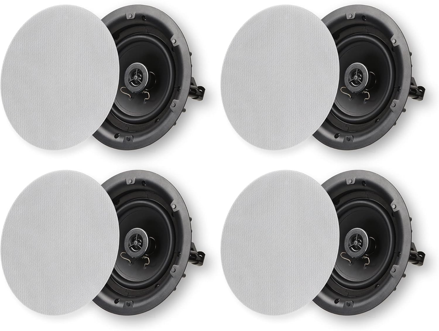 Micca 6.5 Inch In-Ceiling Speakers for Exceptional Sound Quality