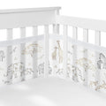 BreathableBaby Jungle Safari Mesh Crib Liner - Safe, Airflow-Friendly