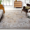 SAFAVIEH Washable Rug Tucson Collection 8ft x 10ft - Slip Resistant