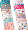 Cadidi Dinos Little Girls Soft Cotton Underwear Pack of 6