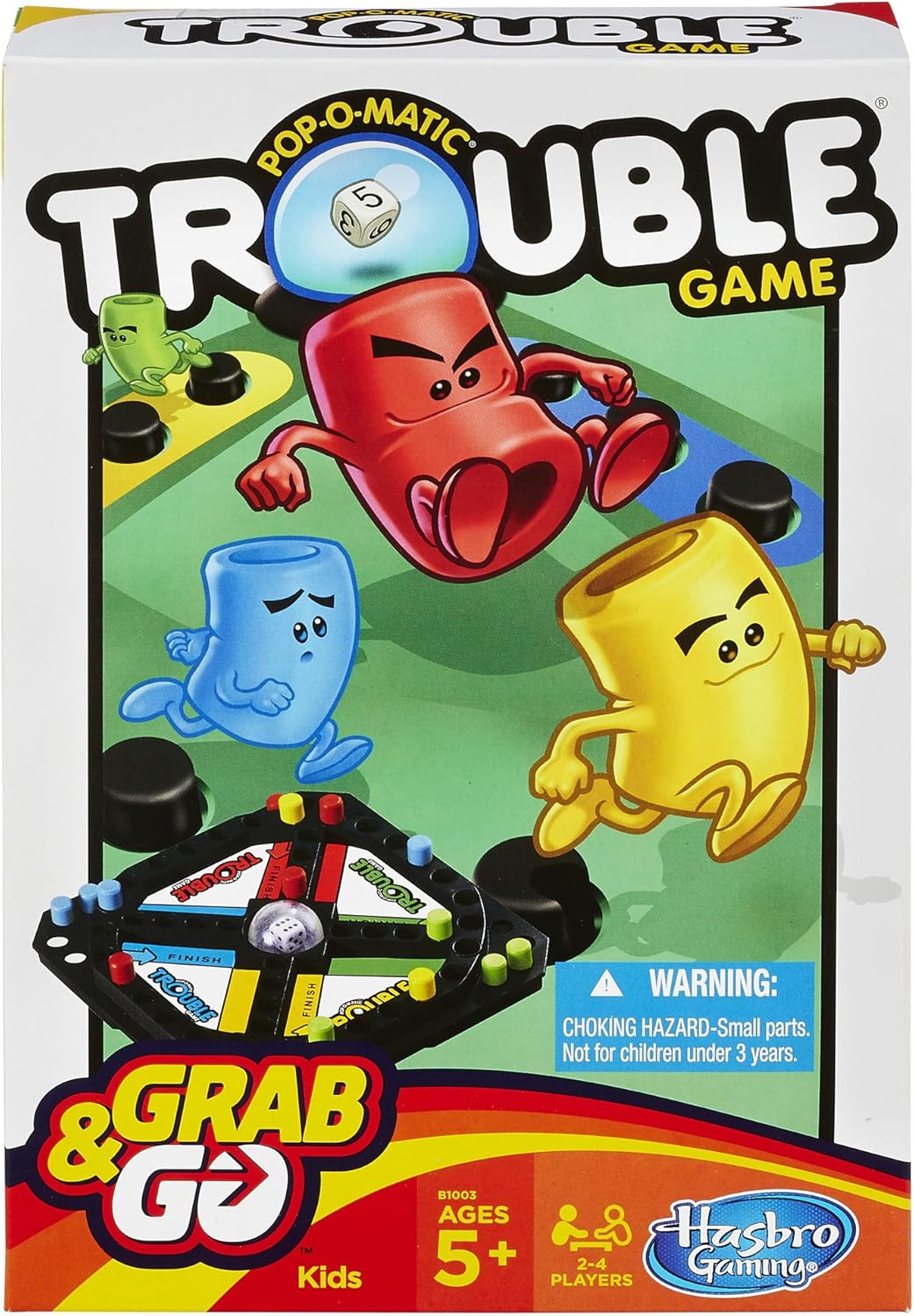 Travel-Size Fun: Hasbro Pop-O-Matic Trouble Game