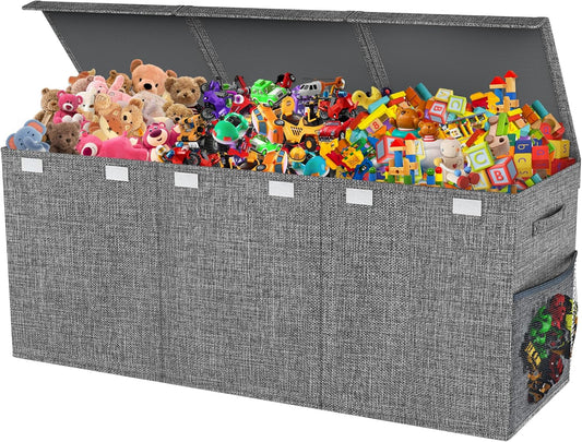 Extra Large Toy Box Chest for Kids Storage Organizer Bins