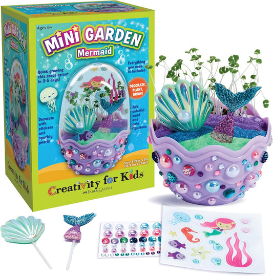 Mermaid Terrarium Kit: Creative Crafts for Girls