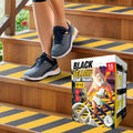 Black and Yellow Non Slip Strips for Steps 30in x 6in 15-Pack