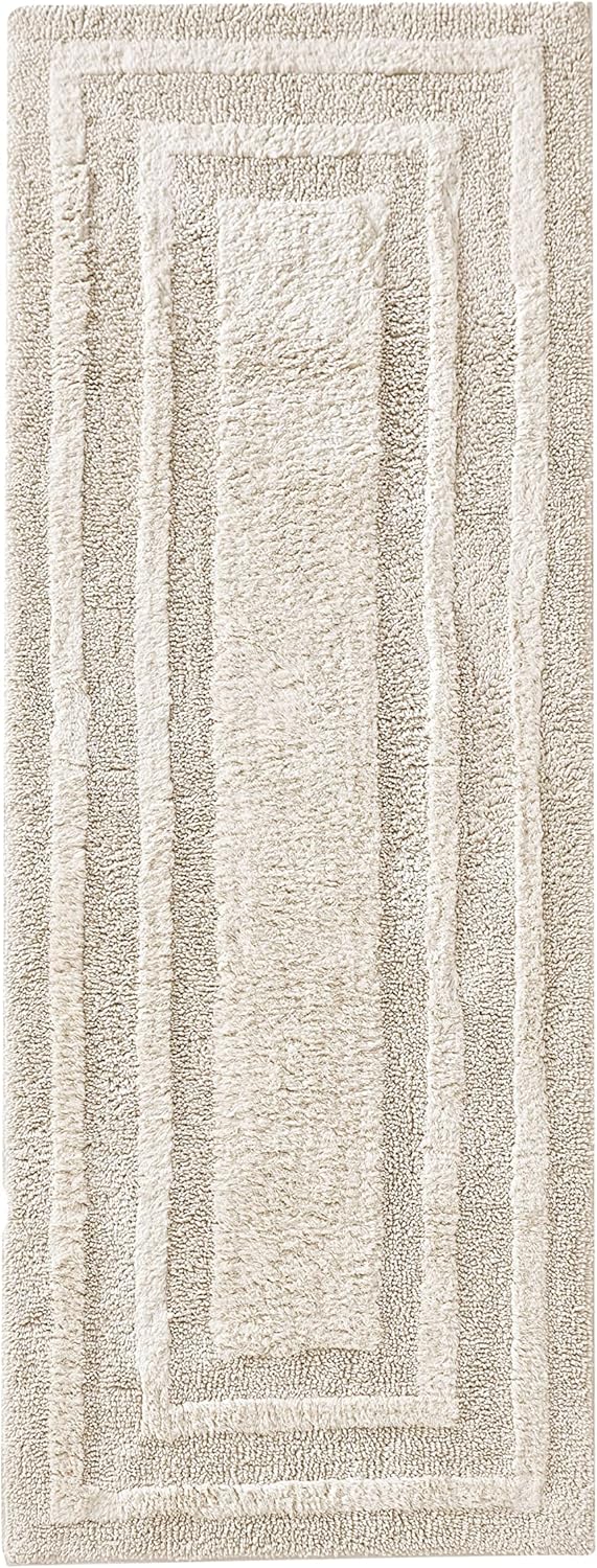 Eddie Bauer Bathroom Rug Runner - Soft Tufted Cotton Decor