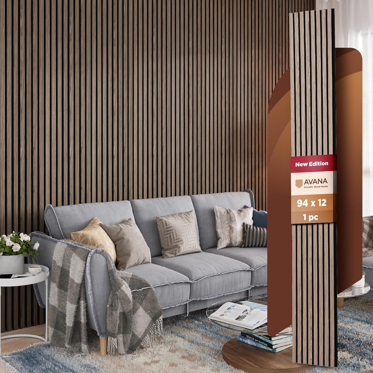 Avana Modern Acoustic Wood Wall Panels for Superior Sound Control