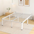 14 Inch King Bed Frame Metal Platform Bed Frame with Round Corner Legs