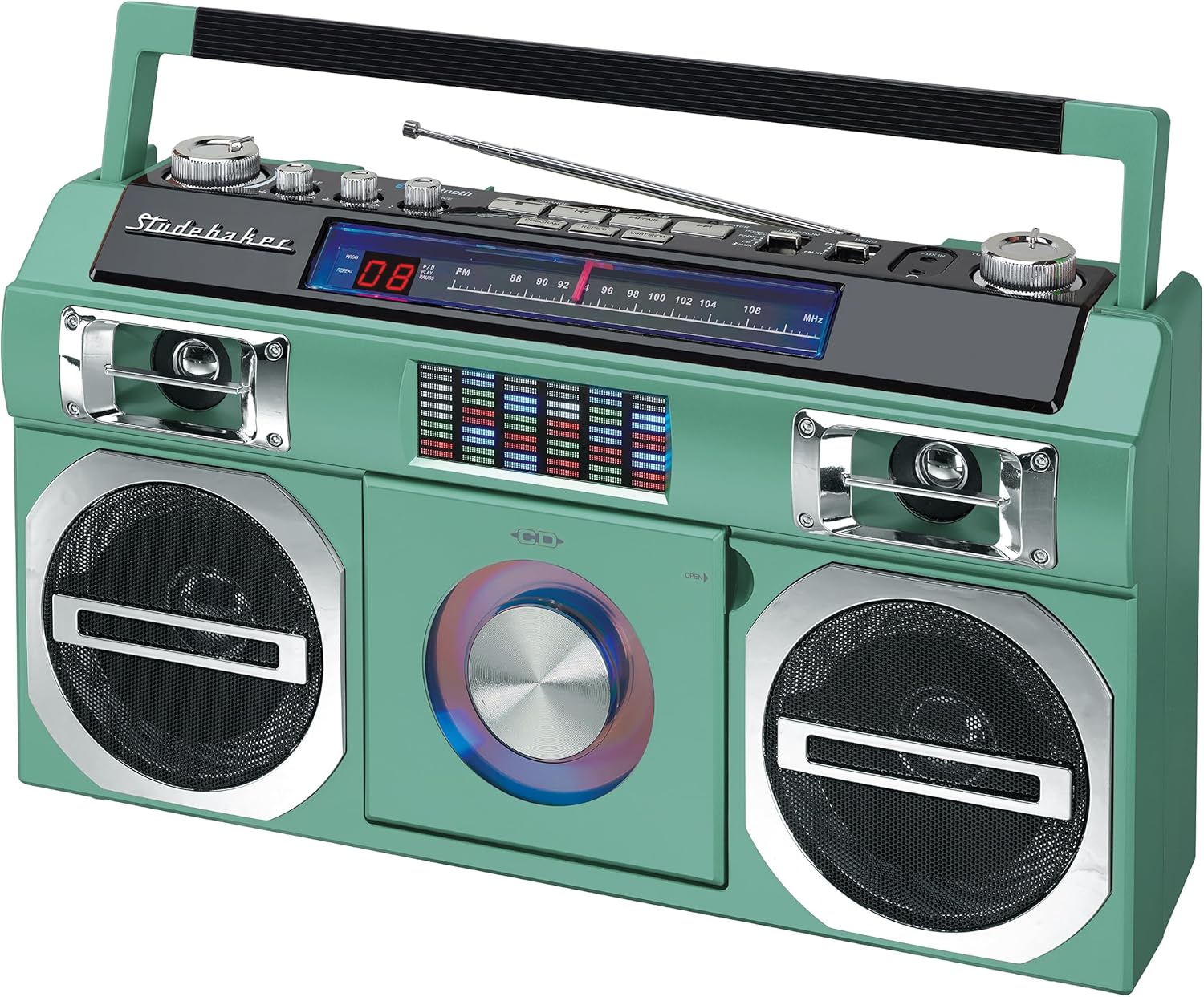 Studebaker SB2145TE 80fts Retro Street Bluetooth Boombox Review