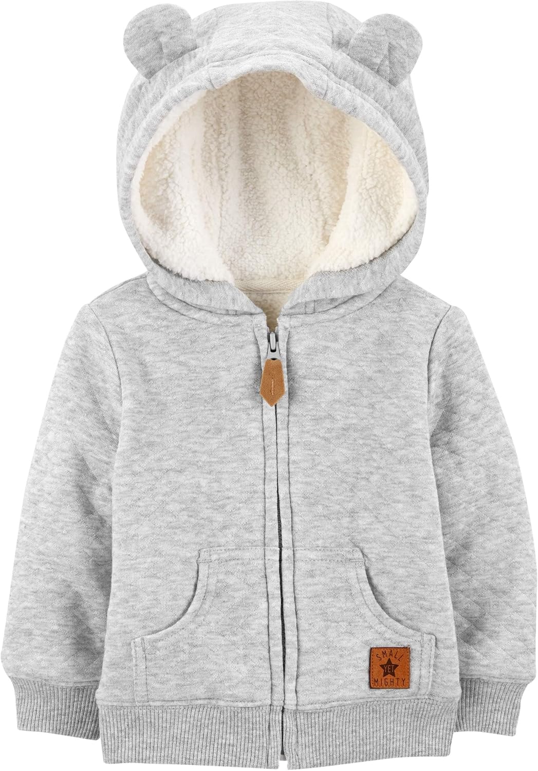 Carter's Cozy Baby Hoodie with Sherpa Lining