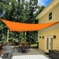 TANG 16 ft x 20 ft Sun Shade Sail Rectangle - UV Block Outdoor Canopy