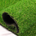 Heyroll Green Artificial Grass 12 ft x 78 ft - Lush 0.8in Turf