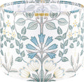 Large Drum Lampshade 16in Top x 16in Bottom x 12in High - Soft Light