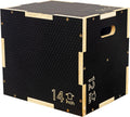Fitvids 3 in 1 Non-Slip Wooden Plyo Box - Adjustable Training Box