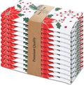 Urban Villa Pine Cone Print Cloth Dinner Napkins Set of 12 - Oversized