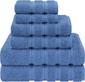 American Soft Linen Luxury 6 Piece Towel Set - Plush 600 GSM