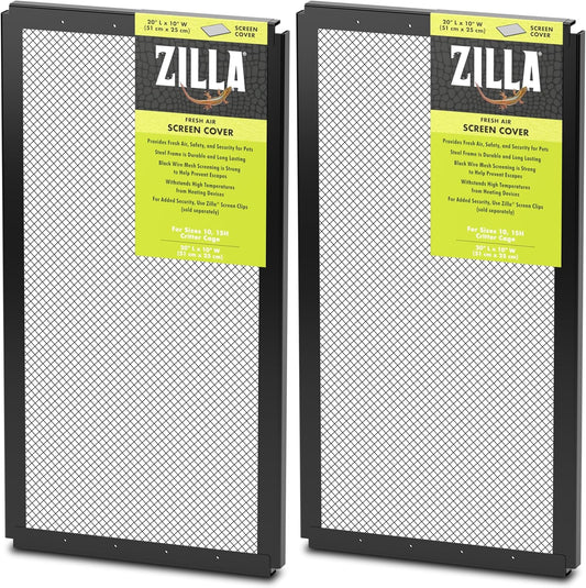 Zilla Reptile Terrarium Covers for 10 and 20 Gallon Tanks