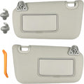 Pair of Left and Right Sun Visor Extensions for Nissan Sentra