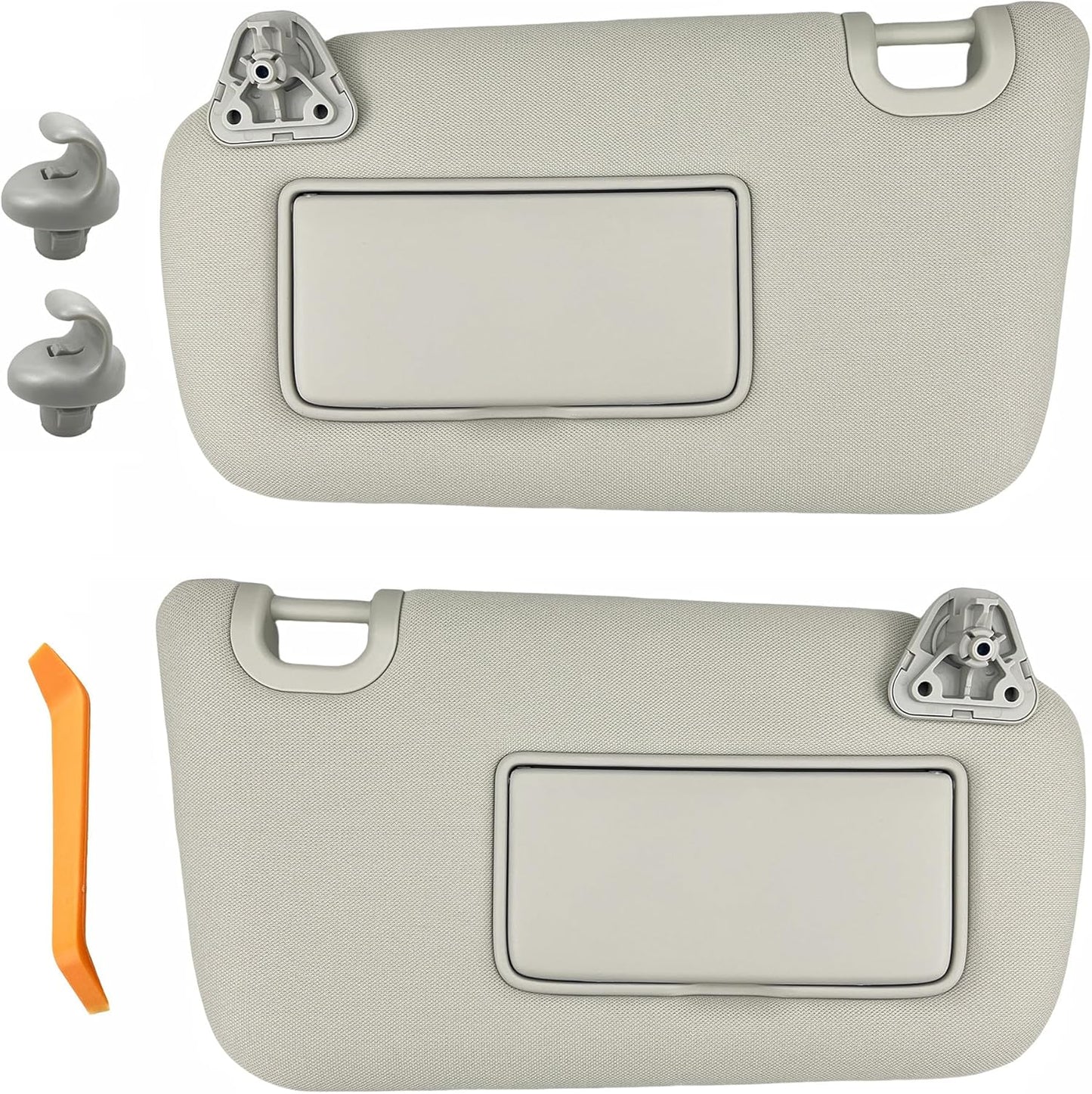 Pair of Left and Right Sun Visor for Nissan Sentra 2013-2019