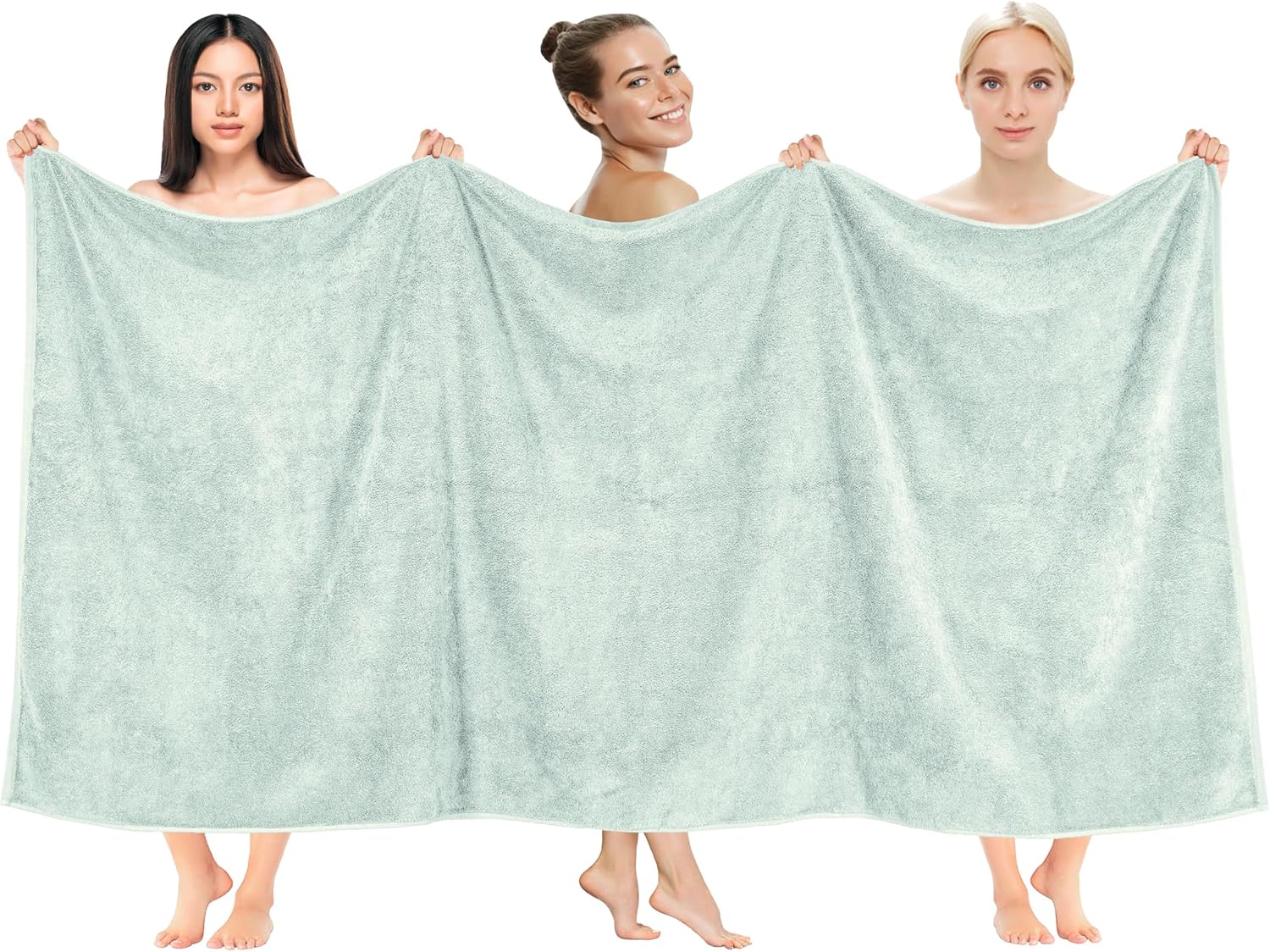 Cotton Paradise 100% Cotton Oversized Bath Sheet for Luxury