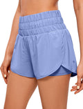 CRZ YOGA High Waisted Running Shorts 3 in - Split Breathable Fit