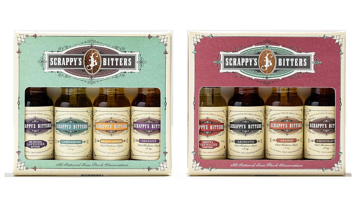 Scrappy's Bitters Organic Gift Set - Pure USA Craftmanship
