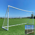 QUICKPLAY Q-Fold Soccer Goal 16 ft x 7 ft - 30-Second Folding Design