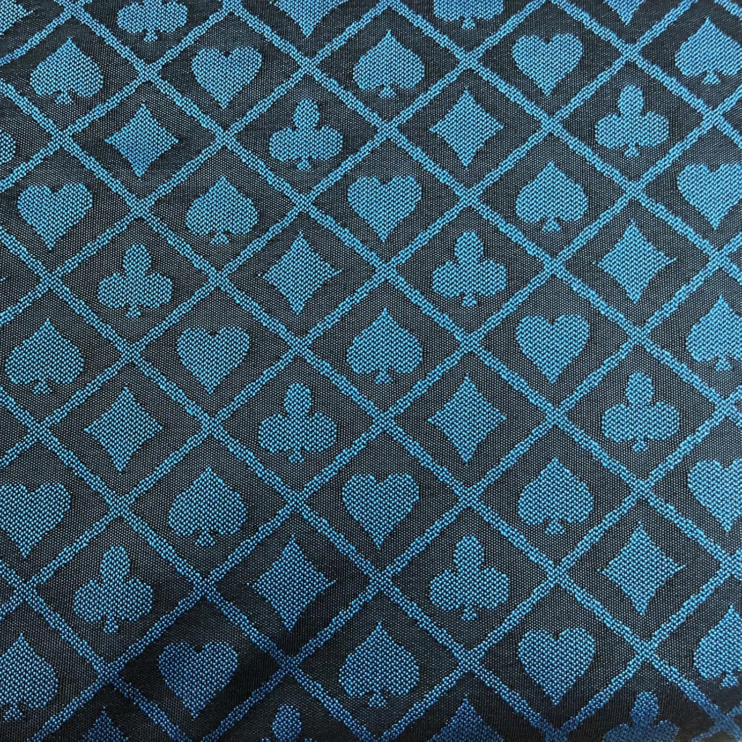 Speed Cloth Poker Table Fabric for Casino Card Games - Blue