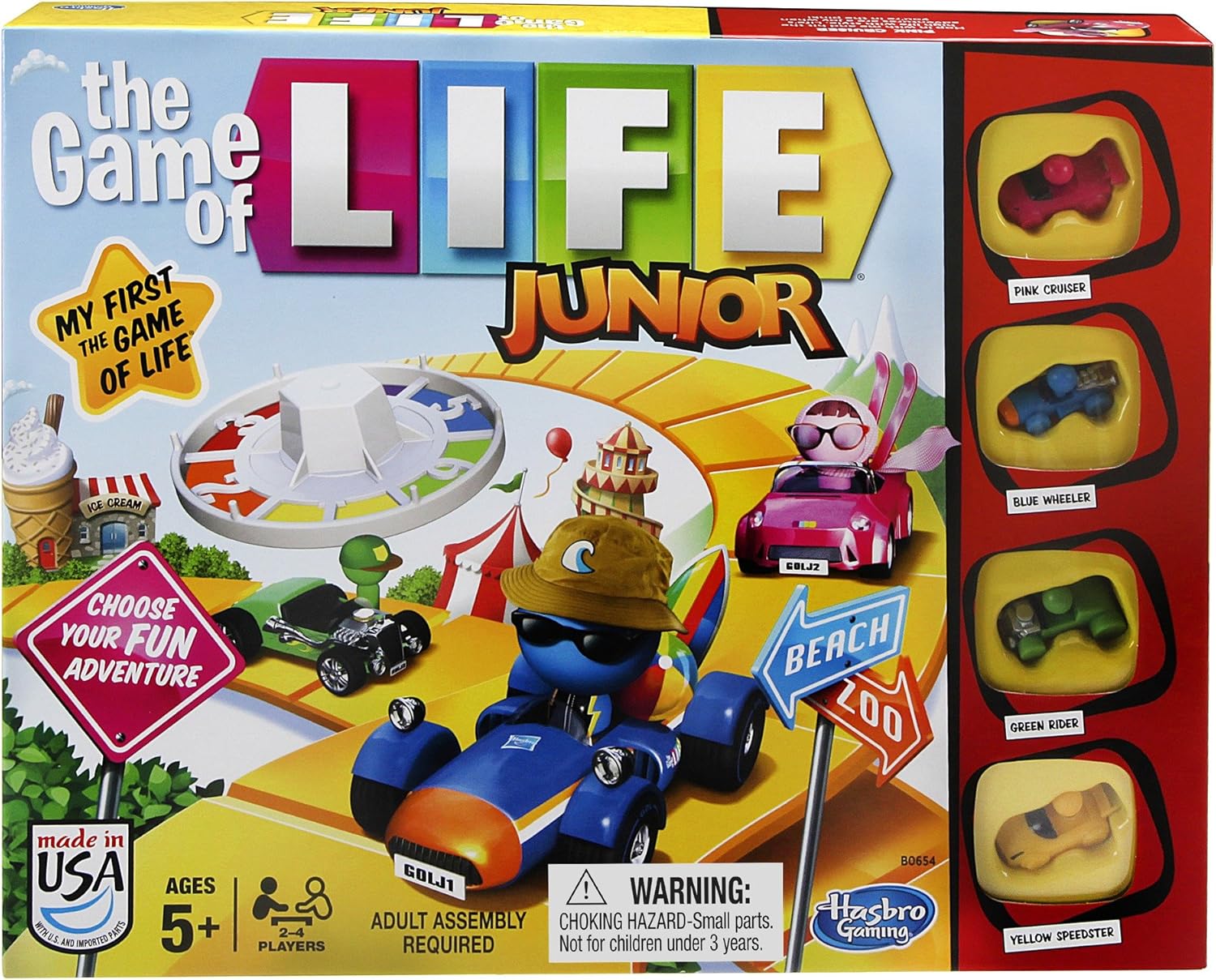 Life Jr. Board Game: Family Fun for Kids 5+!