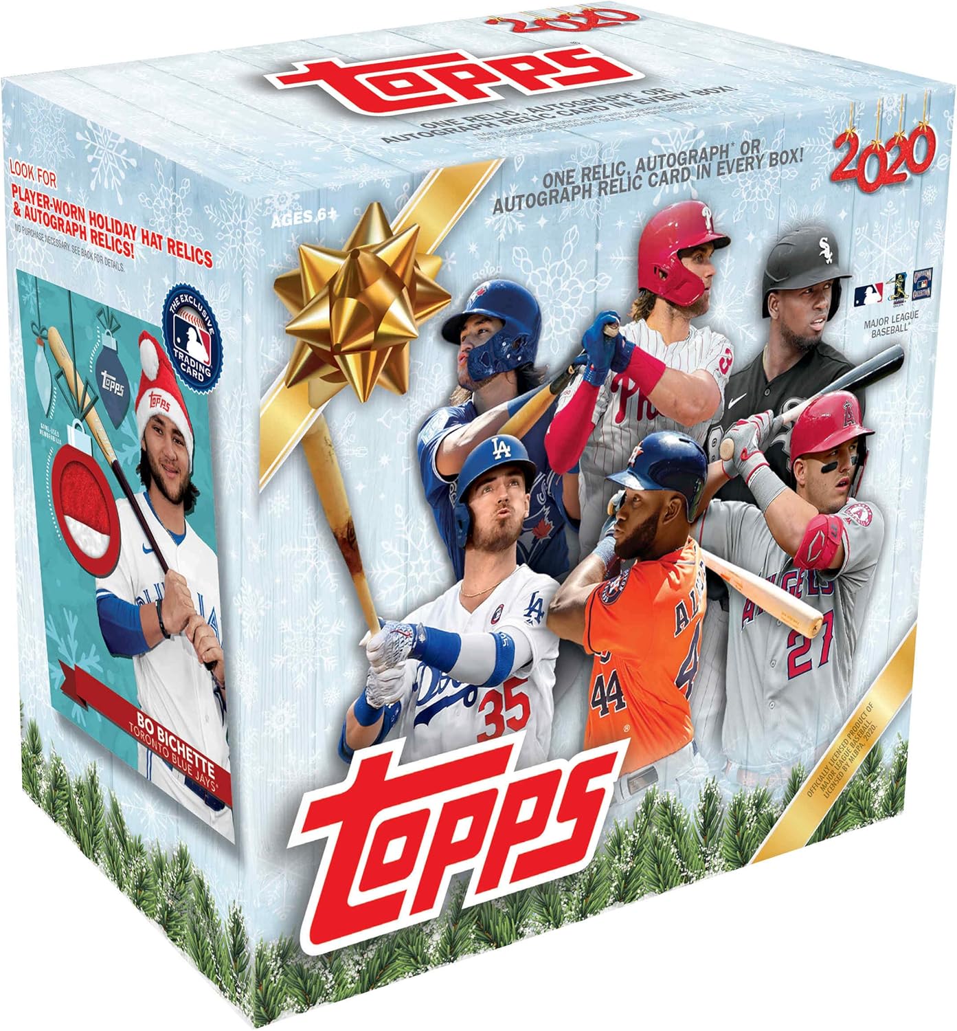 2020 Topps Holiday MLB Baseball Trading Cards Mega Box Review