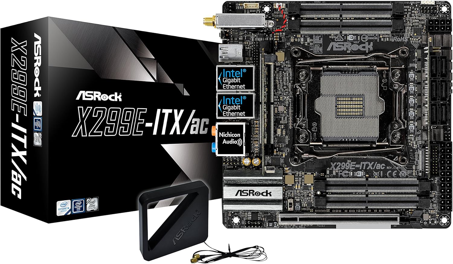 ASRock X299E-ITX AC Motherboard for High-Performance Builds