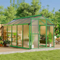 6x10 FT Greenhouse Easy Assembly Aluminum Polycarbonate - Sturdy