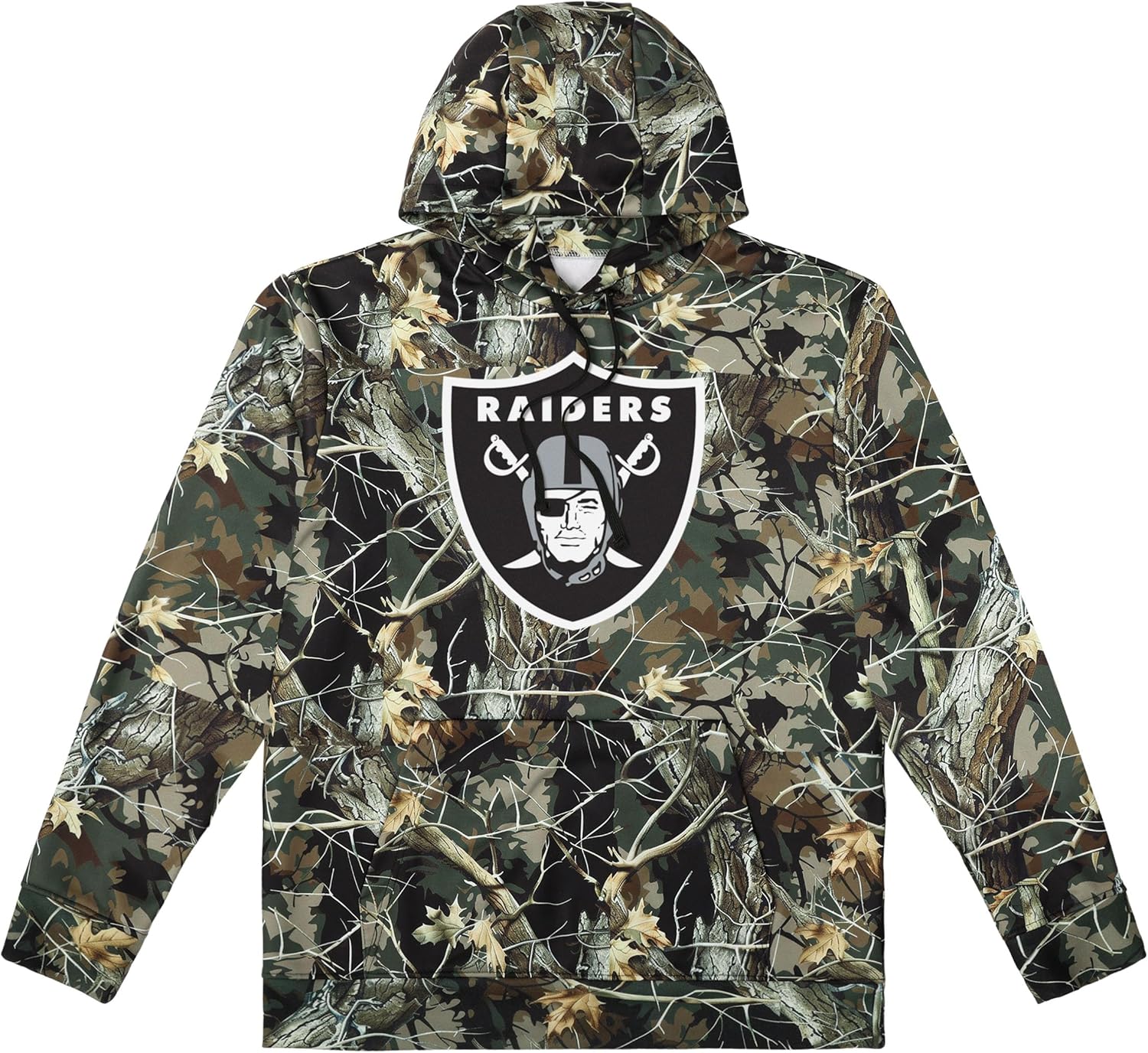 NFL Men's Official Sideline Hunter Camo Hoodie for True Fans