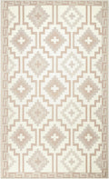 Boho Vintage Tribal Outdoor Rug 5x8 ft - Waterproof, Reversible