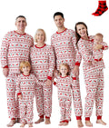 Christmas Family Matching Pajama Sets with Socks - Cozy (Style DFM5)