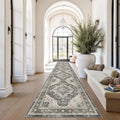 Washable Runner Rug 2 ft 6 in x 14 ft - Ultra-Thin Anti Slip Runner