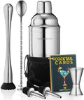 Modern Mixology 8-Pc Cocktail Shaker Set - Shake Up Perfect Drinks!
