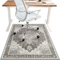 36 in x 48 in Tawny Grey Office Chair Mat for Hardwood Tile - Machine