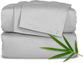 Split King Sheets 100% Bamboo Viscose - Silver Pearl Set