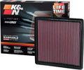 K&N High-Flow Engine Air Filter - Performance & Lifetime Value