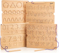 Learn to Write Number & Letter Tracing Boards - Smooth Wooden Tracing