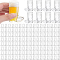 144 Pieces Clear Mini Cowboy Boot Shot Glasses for Parties