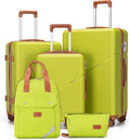 OliveDrab 5-Piece Luggage Set 20/24/28in - Complete Travel