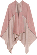 Women's Shawl Wrap Poncho Ruana Cape Cardigan Sweater - Lightweight